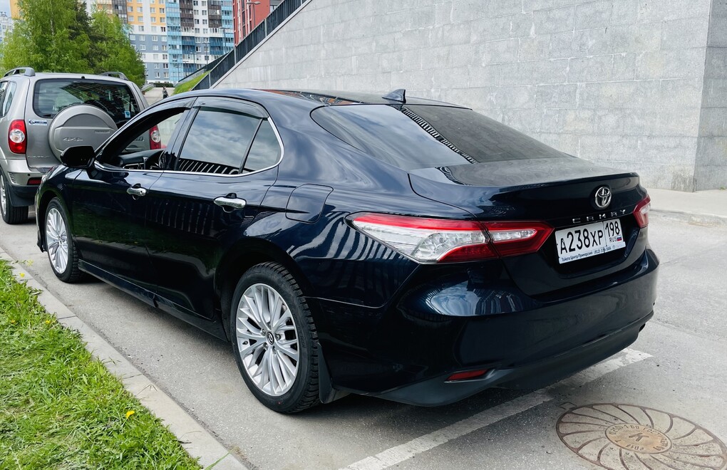 Разовый осмотр Toyota Camry 2.5 л., АКПП, 2019 г. | Диагностика в СПб