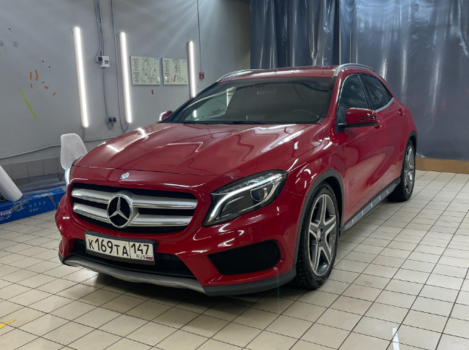 Mercedes Gla, 2.0, Dct, Бензин, 2014 год | Диагностика в СПб